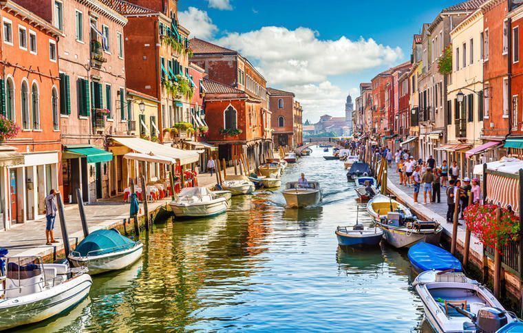 the canals near our Venice villas
