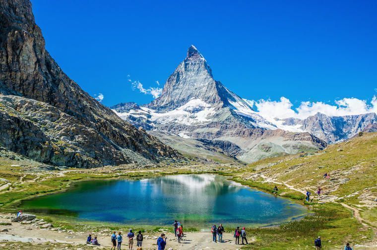 the famous matterhorn, near our Switzerland villas